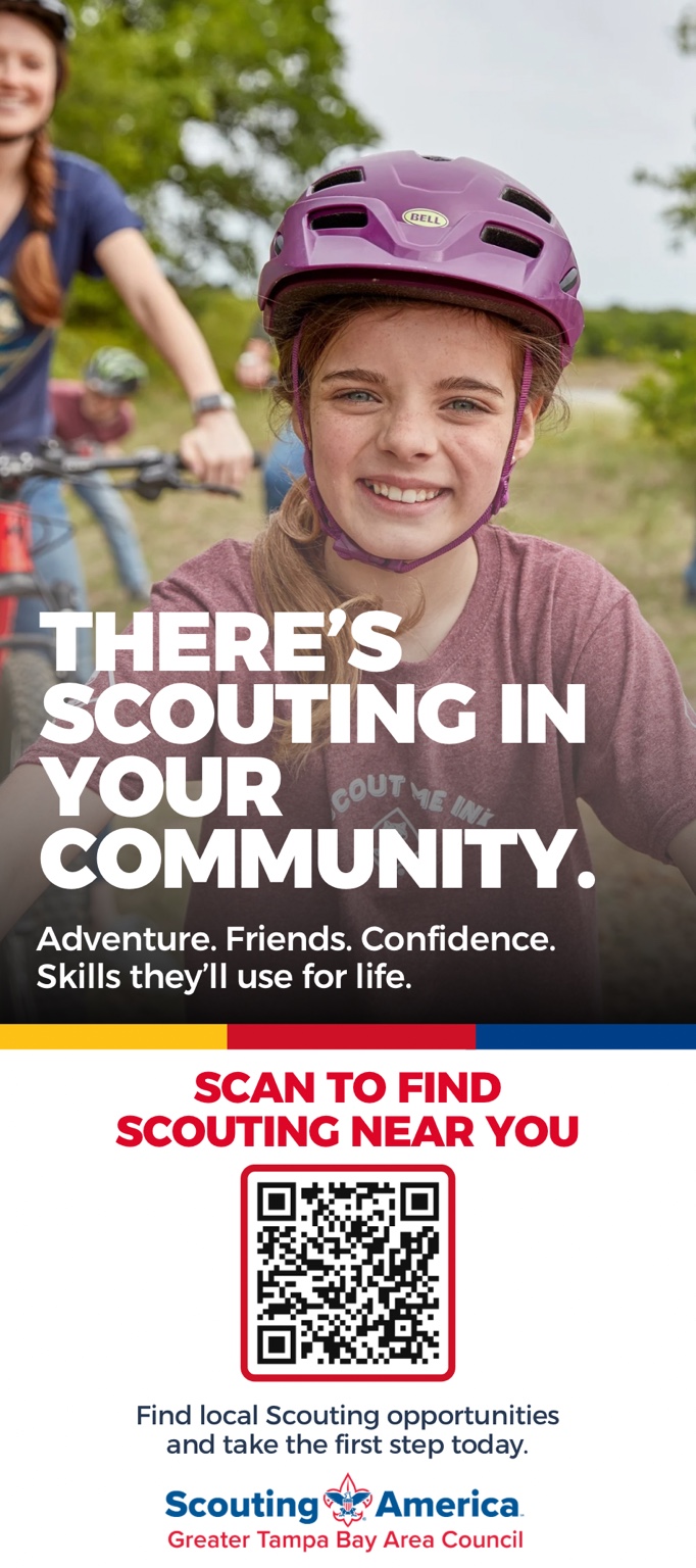 Scouting in Your Community rack card